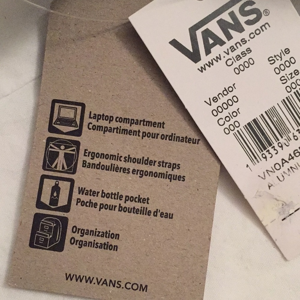 🎒VANS ALIMNI PACK 3-B STUDENT BACKPACK 🎒 - Picture 12 of 12